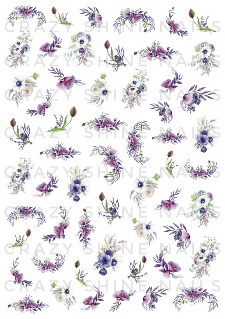 Sticker Floristica - Mini - Crazy Shine Nails