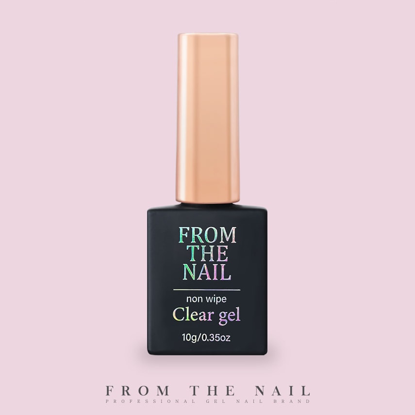 Clear gel nail cover looks natural - Neglur titibeauty | Facebook
